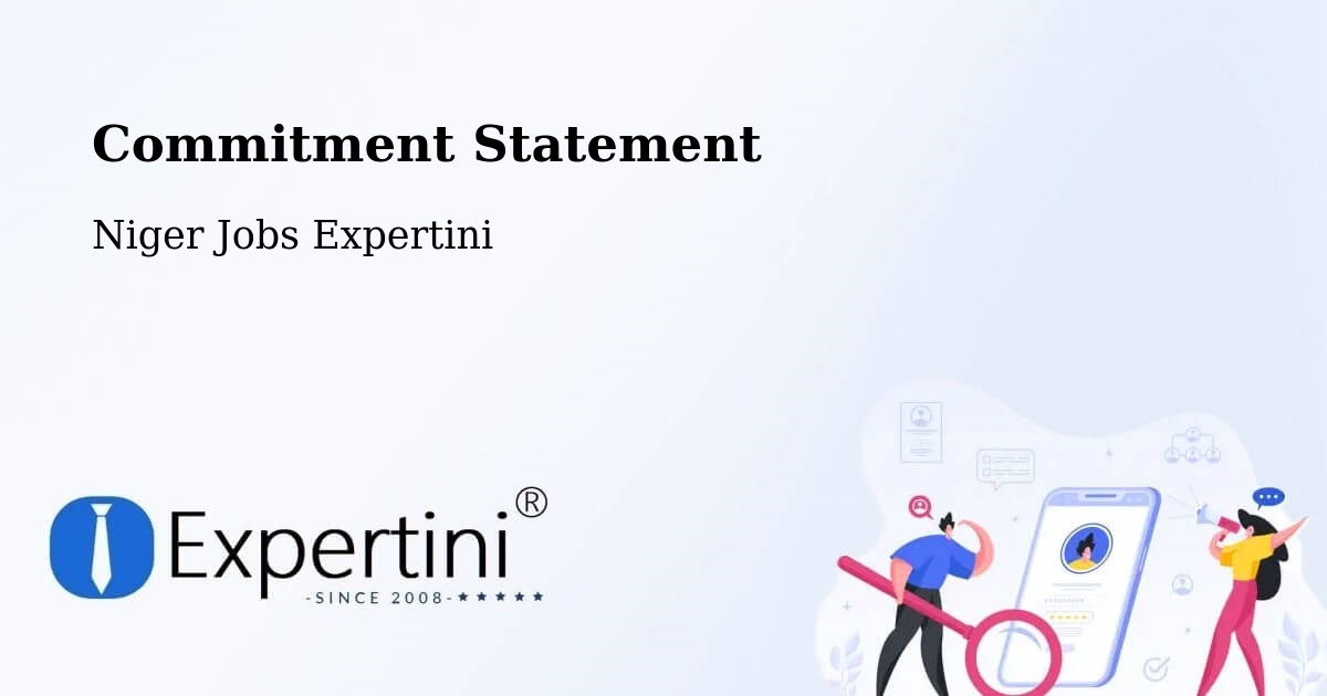 Corporate Commitment – Département De Ouallam - Niger Jobs Expertini